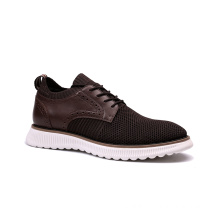 ABINITIO Good Quality Custom Casual Genuine Leather Mens Brand Business Sneaker